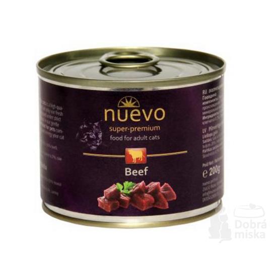 Nuevo Cat Grain Free Govedina 200g