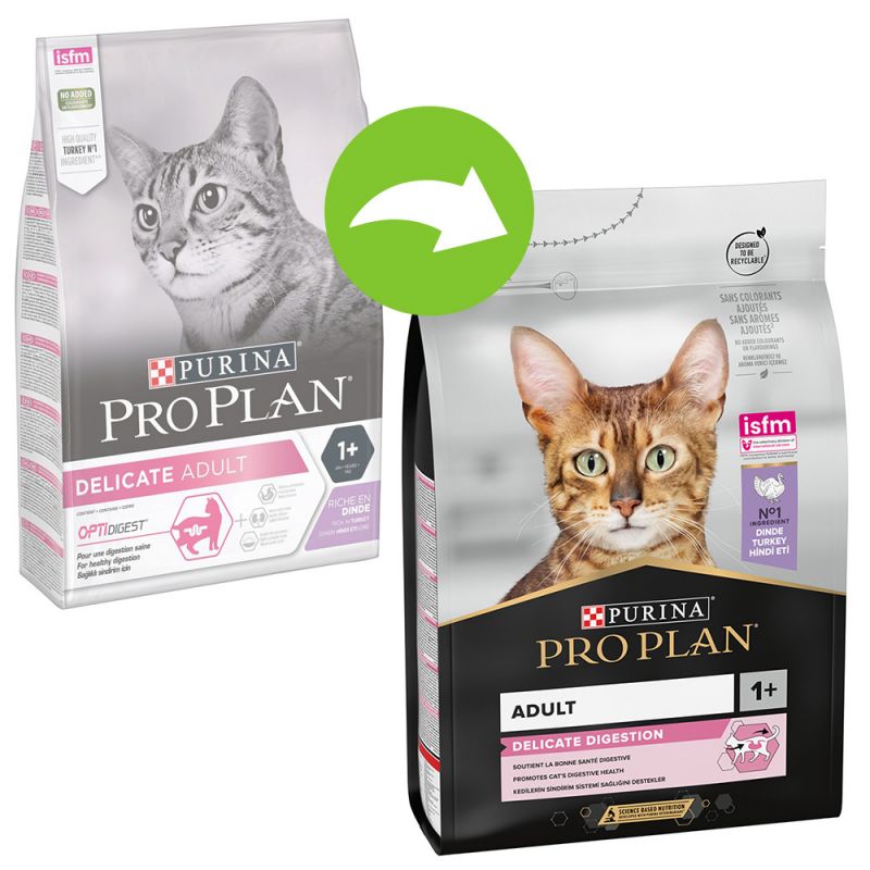 PRO PLAN Cat Adult Delicate Curetina 0.4 KG - Test