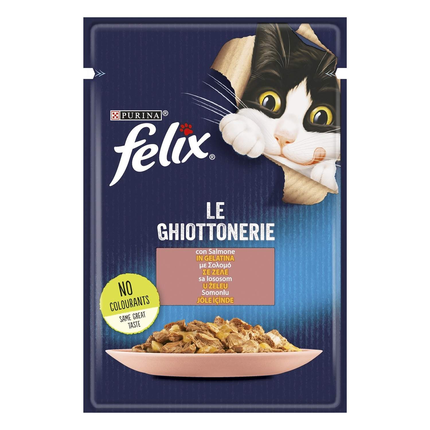 Felix Cat Žele Losos 85g