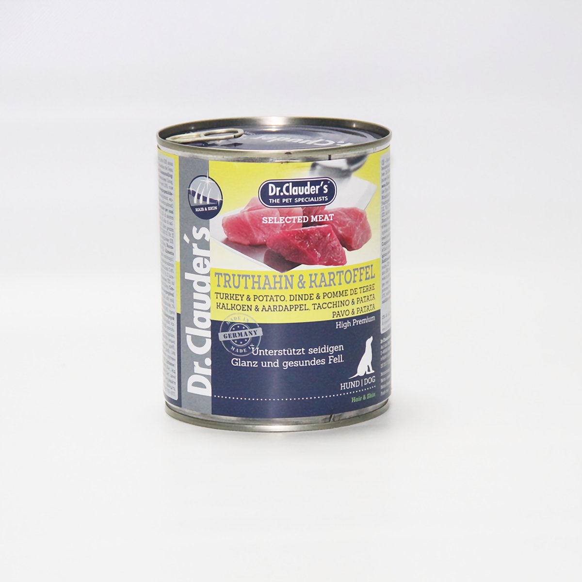 Dr. Clauders Dog selected meat Ćurka i Krompir konzerva 400g