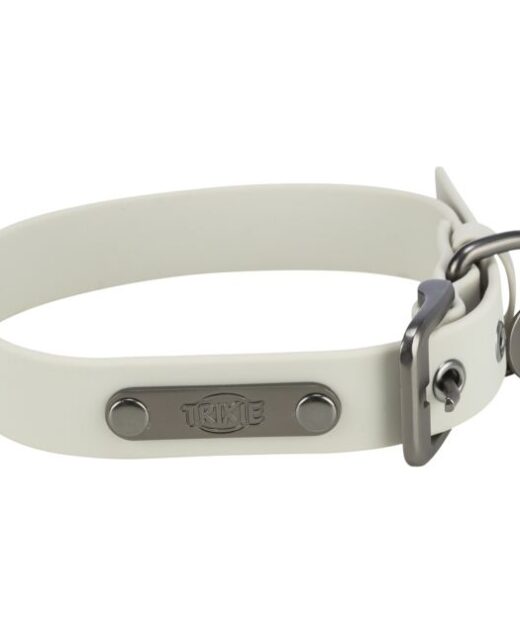 Trixie Dog City Style Pvc L 45-52/25mm ogrlica siva